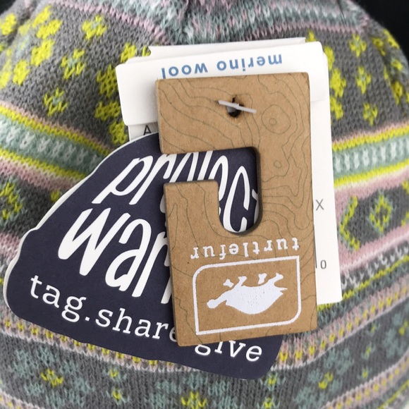 Turtlefur, Beanie with Pom Pom. Multiple Colors. NWT. - Picture 3 of 4